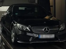 Schwarz Gebraucht 2017 Mercedes C220 AMG Cabrio | 23.000 € (Superpreis)