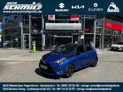 Blau met. Gebraucht 2018 Toyota Yaris Hybrid Style Limousine | 14.990 € (Fairer Preis)