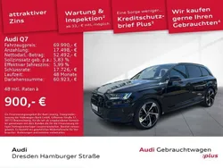 Mythosschwarz metallic Gebraucht 2022 Audi Q7 S-Line SUV | 69.990 € (Fairer Preis)