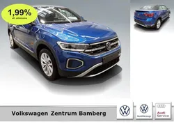 Blau Gebraucht 2024 VW T-Roc Cabriolet Style Cabrio | 28.970 € (Guter Preis)