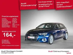 Blau Gebraucht 2021 Audi A3 Sportback Advanced Limousine | 19.920 € (Guter Preis)