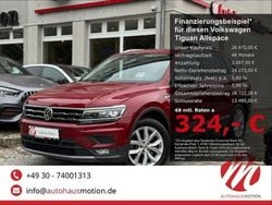 Ruby red metallic Gebraucht 2018 VW Tiguan Allspace Comfortline SUV | 26.970 € (Fairer Preis)