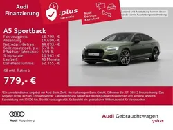 Distriktgrün metallic Gebraucht 2024 Audi A5 Sportback Business Limousine | 58.790 €