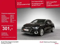 Schwarz Gebraucht 2021 Audi A3 Sportback Advanced Limousine | 25.850 € (Teuer)