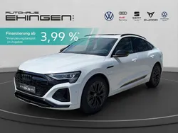 Weiß Gebraucht 2023 Audi Q8 Sportback e-tron S-Line SUV | 75.555 € (Etwas zu teuer)