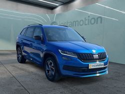 Blau Gebraucht 2021 Skoda Kodiaq SportLine SUV | 34.950 € (Teuer)