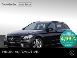 Grau Gebraucht 2021 Mercedes C220 AMG Kombi | 28.990 € (Fairer Preis)