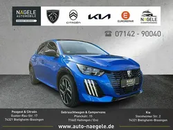 Blau Gebraucht 2024 Peugeot e-208 GTi Kleinwagen | 34.900 €