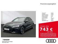 Mythosschwarz metallic Neu 2025 Audi A3 S-Line Limousine | 52.910 €