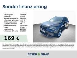 Magnetic grau metallic / midnight schwarz metallic Gebraucht 2022 Seat Arona FR SUV | 21.850 € (Guter Preis)