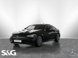 Metalliclack obsidianschwarz Gebraucht 2024 Mercedes CLE220 AMG Coupé | 54.890 € (Fairer Preis)