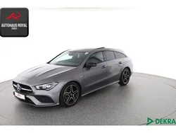 Grau (metallic) Gebraucht 2021 Mercedes CLA250 Shooting Brake AMG Kombi | 29.879 € (Fairer Preis)