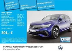 Lapiz blue metallic Gebraucht 2023 VW Tiguan R-line SUV | 35.797 € (Fairer Preis)