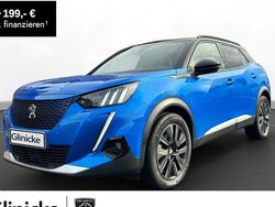 Blau Gebraucht 2021 Peugeot e-2008 GT SUV | 18.490 € (Fairer Preis)