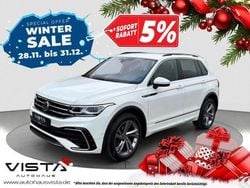 Pure white Gebraucht 2021 VW Tiguan R-line SUV | 27.455 € (Guter Preis)