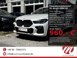 Mineralweiss metallic Gebraucht 2022 BMW X6 M Sport SUV | 75.970 € (Fairer Preis)