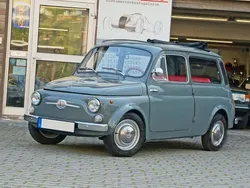 Grau Gebraucht 1974 Fiat 500 Kombi | 14.400 €