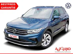 Blau Gebraucht 2021 VW Tiguan SUV | 30.490 € (Fairer Preis)