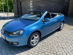 Blau Gebraucht 2015 VW Golf Cabriolet LOUNGE Cabrio | 9.600 € (Guter Preis)