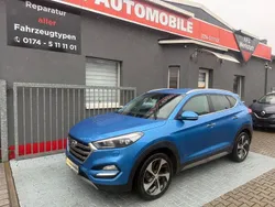 Blau Gebraucht 2017 Hyundai Tucson Premium SUV | 16.490 € (Guter Preis)