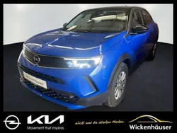 Perl blau/voltaik blau Gebraucht 2022 Opel Mokka-e Edition SUV | 17.490 € (Guter Preis)