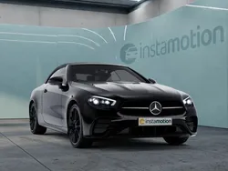 Schwarz Gebraucht 2023 Mercedes E450 AMG line Cabrio | 77.000 €