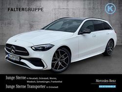Unilack polarweiß Gebraucht 2024 Mercedes C200 AMG line Kombi | 53.990 €