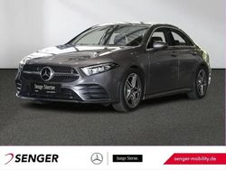 Lack mountaingrau Gebraucht 2022 Mercedes A180 AMG Limousine | 28.740 € (Fairer Preis)
