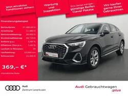 Schwarz Gebraucht 2024 Audi Q3 Sportback S-Line SUV | 37.480 € (Superpreis)