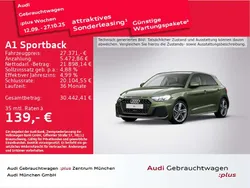 Distriktgrün metallic Gebraucht 2025 Audi A1 S-Line Kleinwagen | 27.371 € (Fairer Preis)