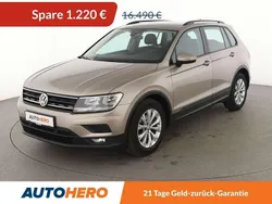 Beige Gebraucht 2018 VW Tiguan Trendline SUV | 15.270 € (Guter Preis)