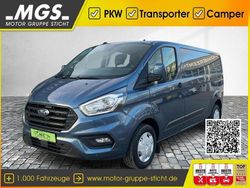 Chroma blau metallic Gebraucht 2022 Ford Transit Custom Trend Limousine | 24.990 € (Fairer Preis)