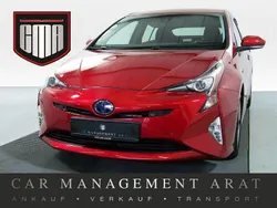 Emotional red (metallic) Gebraucht 2018 Toyota Prius Executive Kleinwagen | 20.587 € (Fairer Preis)