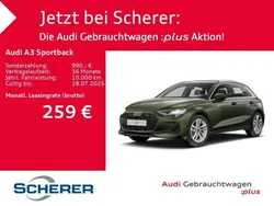 Grün Gebraucht 2024 Audi A3 Sportback Limousine | 32.499 € (Etwas zu teuer)