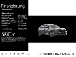 Graphitegrau metallic Neu 2025 Skoda Kamiq Tour SUV | 27.490 € (Etwas zu teuer)