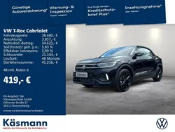 Deep black perleffekt Gebraucht 2025 VW T-Roc Cabriolet R-line Cabrio | 38.480 € (Fairer Preis)