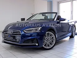 Scubablau metallic Gebraucht 2018 Audi A5 Cabriolet S-Line Cabrio | 29.980 € (Guter Preis)