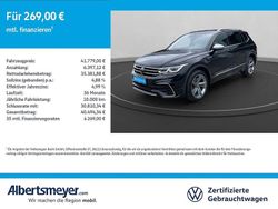 Schwarz Gebraucht 2023 VW Tiguan Allspace R-line SUV | 41.779 € (Fairer Preis)