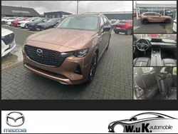 Grau Gebraucht 2024 Mazda CX-80 Homura-Line SUV | 56.990 € (Etwas zu teuer)