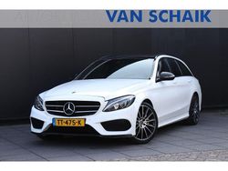 Weiß Gebraucht 2018 Mercedes C180 AMG line Kombi | 21.588 € (Etwas zu teuer)