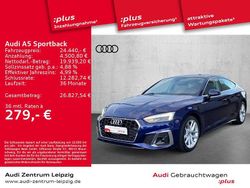 Navarrablau metallic Gebraucht 2021 Audi A5 Sportback Basis Kleinwagen | 24.440 € (Superpreis)