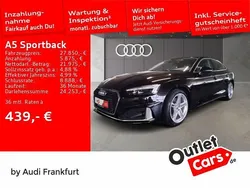 Brillantschwarz Gebraucht 2021 Audi A5 Sportback Ambiente Limousine | 26.850 € (Superpreis)