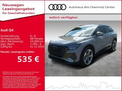 Grau Neu 2025 Audi Q4 e-tron S-Line SUV | 53.590 € (Fairer Preis)