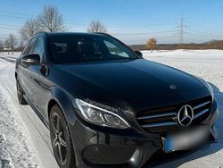 Schwarz Gebraucht 2018 Mercedes C250 AMG line Kombi | 18.499 € (Etwas zu teuer)