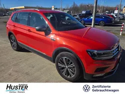 Habanero orange metallic 6644 (metallic) Gebraucht 2018 VW Tiguan Allspace Highline SUV | 28.855 € (Guter Preis)