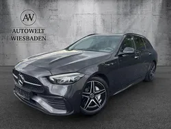 Grau Gebraucht 2022 Mercedes C220 AMG Limousine | 29.990 € (Fairer Preis)