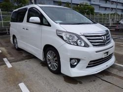 White crystal shine pearl Gebraucht 2014 Toyota Alphard Van / Kleinbus | 22.944 €