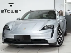 Silber Gebraucht 2021 Porsche Taycan Cross Turismo Limousine | 54.990 € (Etwas zu teuer)
