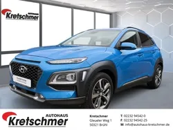 Blau Gebraucht 2020 Hyundai Kona Premium SUV | 19.920 € (Fairer Preis)