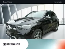 Schwarz Gebraucht 2024 Mercedes GLE300 AMG line SUV | 76.160 € (Etwas zu teuer)